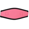 2 mm neopreen roze maskerbandafdekking met klittenband erop voor mannen en vrouwen 