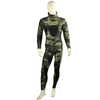 3MM Camouflage tweedelig onderwatervissers Wetsuit met dubbele nylon verblindende stiksels voor heren