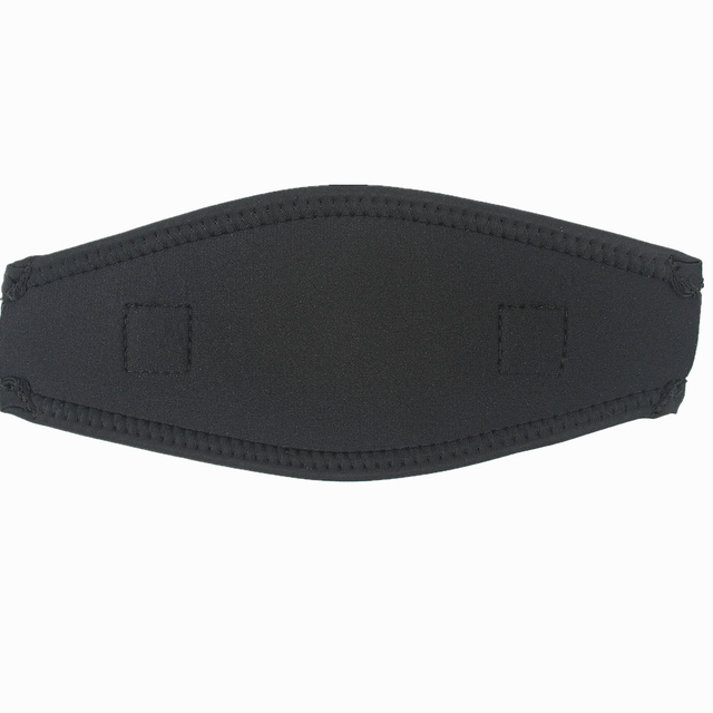 2 mm neopreen zwarte maskerbandafdekking met klittenband erop voor mannen en vrouwen 