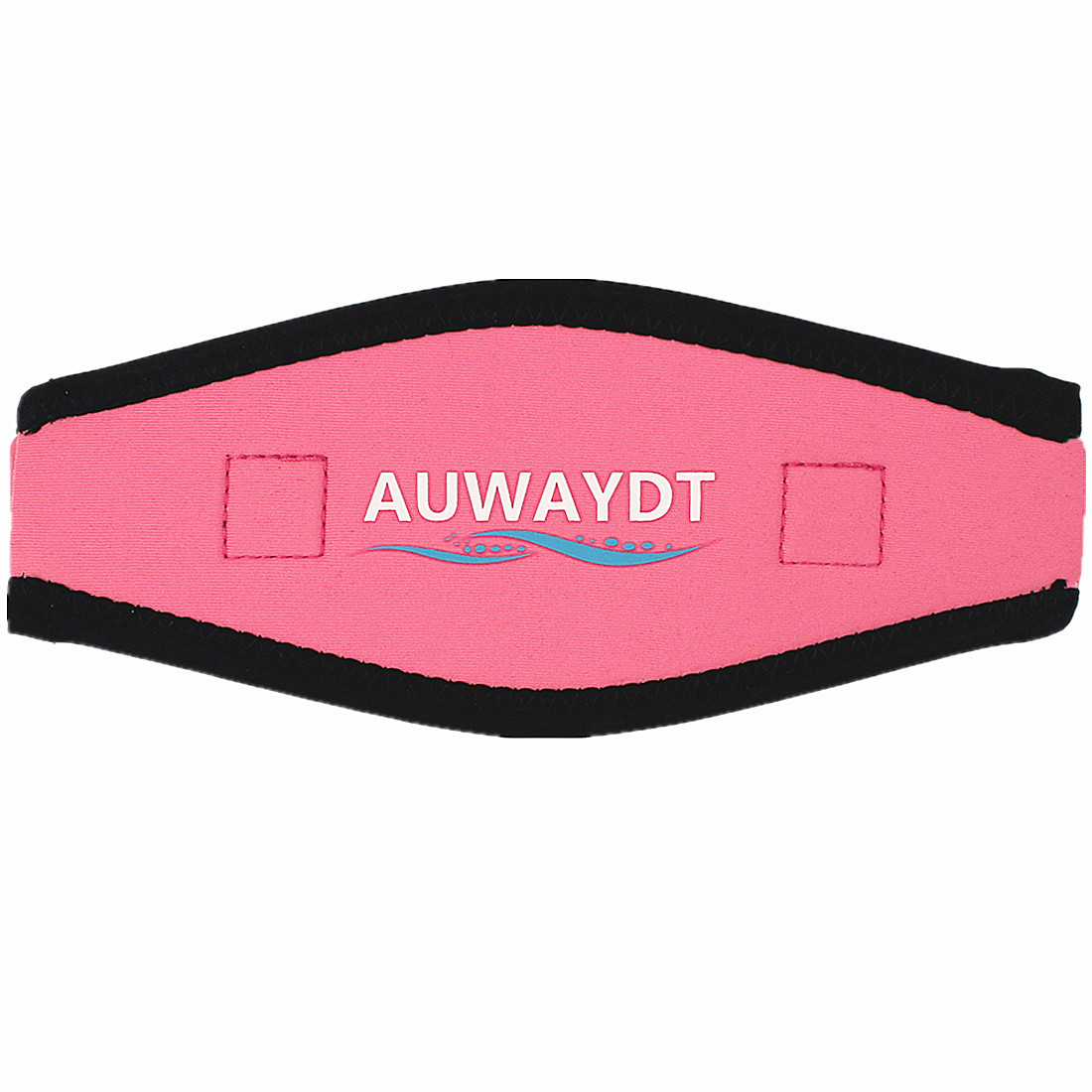 2 mm neopreen roze maskerbandafdekking met klittenband erop voor mannen en vrouwen 